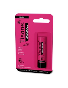TISANE COLOR Balsam do ust, pomadka miód malina , 5,1 g