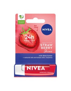 NIVEA Pomadka do ust STRAWBERRY SHINE, 4,8 g