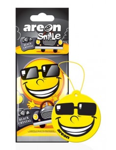 AREON ODŚWIEŻACZ SAMOCHODOWY ZAWIESZKA SMILE BLACK CRYSTAL