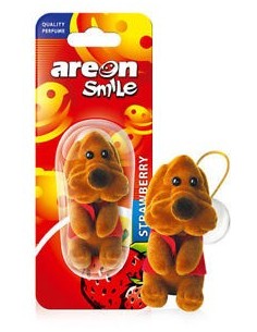 AREON ODŚWIEŻACZ SAMOCHODOWY MASKOTKA STRAWBERRY