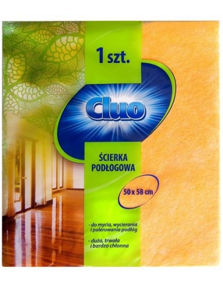 CLUO Ścierka do podłogi pomarańczowa 1 szt.