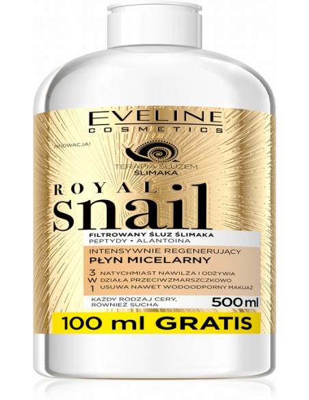 EVELINE ROYAL SNAIL 500ML PŁYN MICELARNY