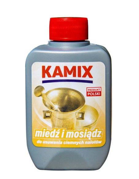 KAMIX płyn do czyszczenia przedmiotów z miedzi i mosiądzu, 125 ml