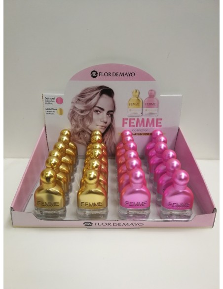 FLOR DE MAYO WODA PERFUMOWANA WOM 20ML FEMME PAKIET MIX