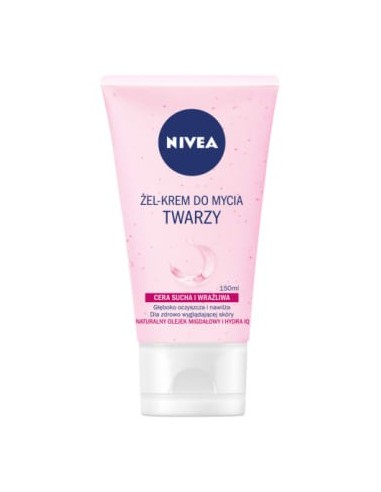 NIVEA Żel-krem do mycia twarzy (cera sucha i wrażliwa) 150 ml