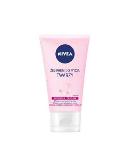 NIVEA Żel-krem do mycia twarzy (cera sucha i wrażliwa) 150 ml