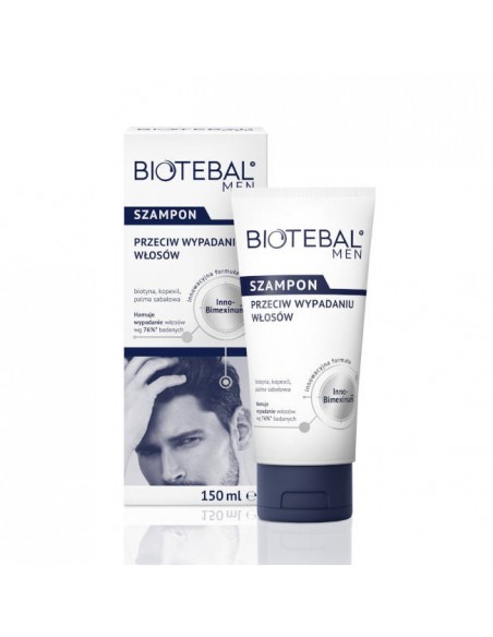 BIOTEBAL Men Szampon przeciw wypadaniu włosów, 150 ml