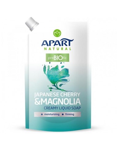  Apart Natural Prebiotic Refill kremowe mydło w płynie Japanese Cherry & Magnolia zapas 400ml