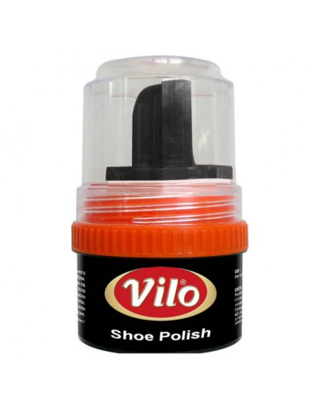 VILO Kremowa pasta do butów z aplikatorem CZARNA, 60 ml