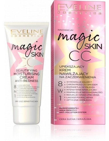 Eveline Magic Skin krem na zaczerwienienia 8w1 50ml