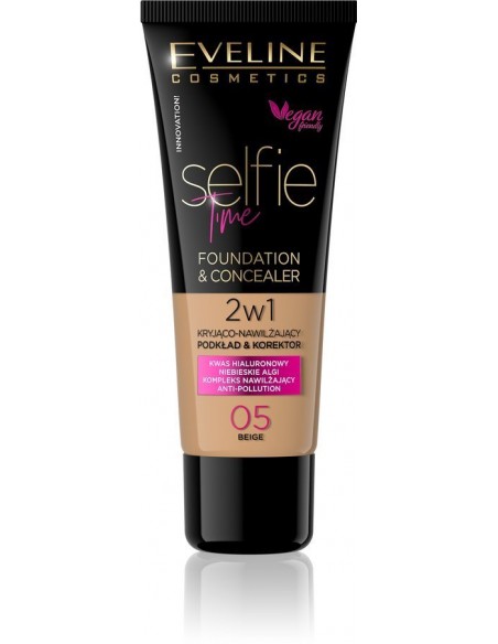 EVELINE podkład Selfie Time Nr 05 30ml