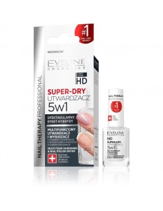 EVELINE utwardzacz,wysuszacz do paznokci 5w1 12ml