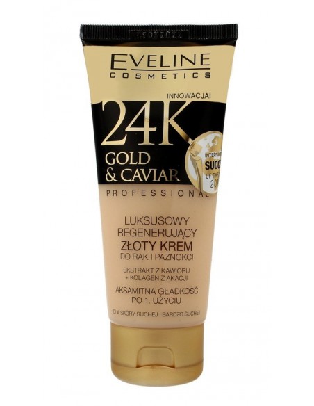 EVELINE krem do rąk regenerujący złoty 100ml