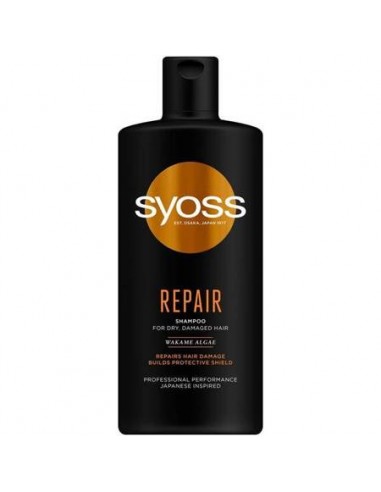  Syoss szampon do włosów suchych i zniszczonych Repair 440ml