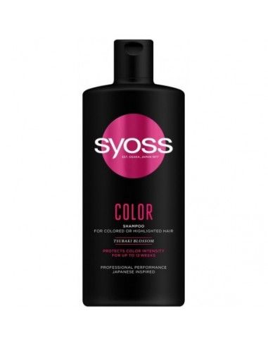 SYOSS szampon do włosów farbowanych i rozjaśnianych Color 440ml
