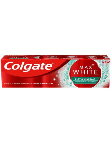 COLGATE Max White Pasta do zębów Clay&Minerals 75 ml