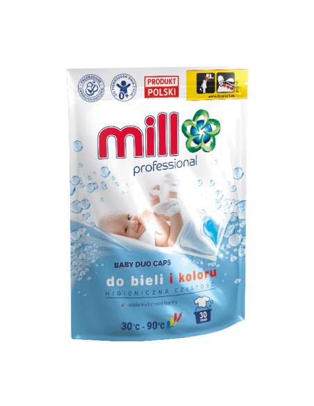 MILL PROFESSIONAL Kapsułki do prania BABY, 30 szt 