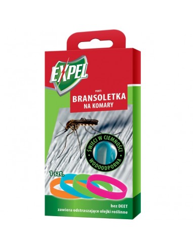 EXPEL Bransoletka na komary, 1 szt