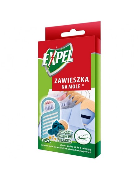 EXPEL Zawieszka na mole ŚWIEŻE PRANIE, 1 szt