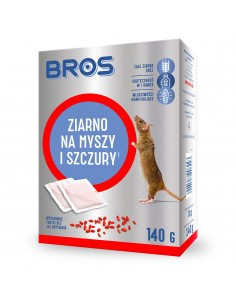 BROS Ziarno na myszy i szczury, 140 g
