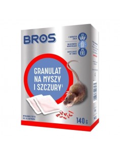 BROS Granulat na myszy i szczury, 140 g
