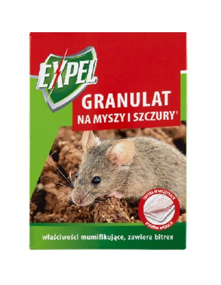 EXPEL Granulat na myszy i szczury, 140 g 