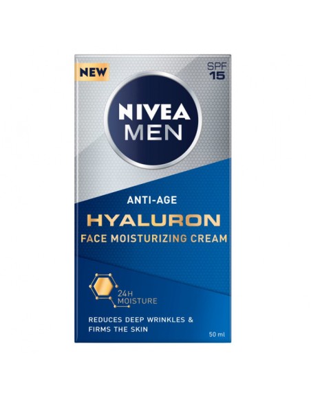 NIVEA MEN Krem przeciwzmarszczkowy HYALURON ,50 ml