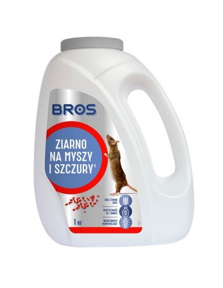 BROS Ziarno na myszy i szczury, 1 kg 