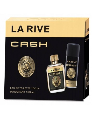 LA RIVE MEN Zestaw upominkowy, perfumeryjny, CASH, 2 elementy 