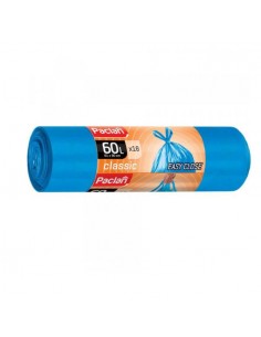 PACLAN Worki na śmieci Niebieskie 60l 16szt