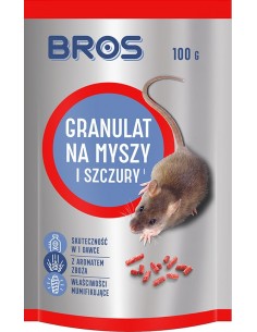 BROS Granulat na myszy i szczury, 100 g