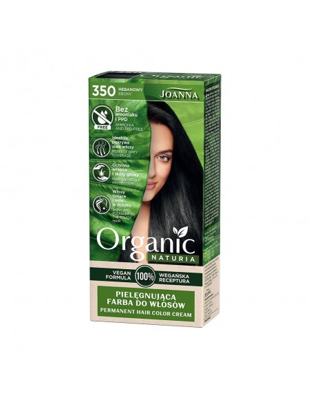 JOANNA ORGANIC Farba do włosów 350 HEBAN