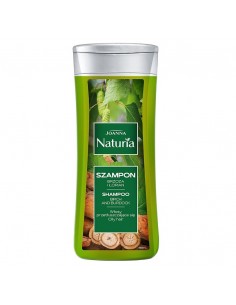 JOANNA NATURIA Szampon do włosów PRZETŁUSZCZAJĄCYCH SIĘ BRZOZA - ŁOPIAN, 500 ml
