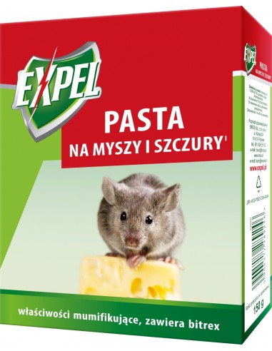 EXPEL Na myszy i szczury PASTA, 150 g