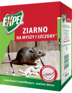 EXPEL Na myszy i szczury ZIARNO, 140 g