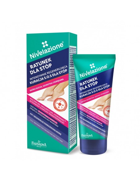FARMONA NIVELAZIONE Kuracja regenerująca S.O.S. dla stóp RATUNEK DLA STÓP, 50ml
