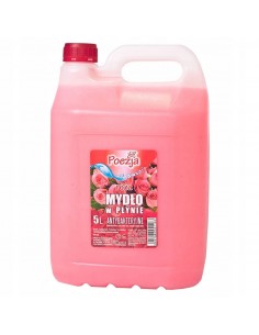 POEZJA Mydło w płynie z gliceryną RÓŻA, 5 l