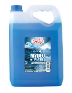 POEZJA Mydło w płynie ANTYBAKTERYJNE MORSKIE, 5 L 