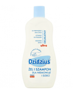 DZIDZIUŚ Żel & Szampon dla niemowląt i dzieci, 500 ml