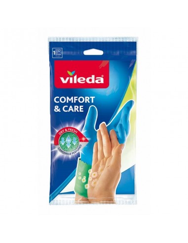 VILEDA Rękawice COMFORT & CARE "M", 1 para