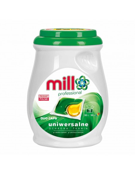 MILL PROFESSIONAL Kapsułki do prania UNIWERSALNE, 70 sztuk 