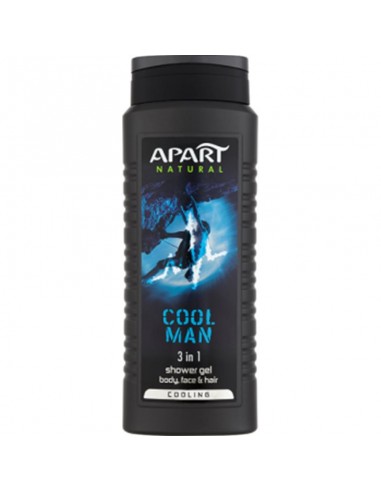 APART Żel pod prysznic  Natural Cool Man, 500 ml
