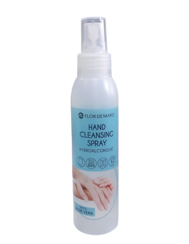 FLOR DE MAYO HAND Spray do dezynfekcji rąk z Aloesem, 125 ml 70% alkoholu
