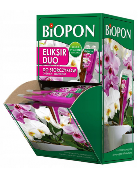 BIOPON ELIKSIR DUO do storczyków odżywia i regeneruje, 36 x 35 ml