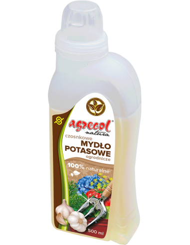 AGRECOL Czosnkowe mydło potasowe ogrodnicze, 500 ml