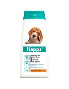 HAPPS Szampon przeciw pchłom dla psów, 150 ml