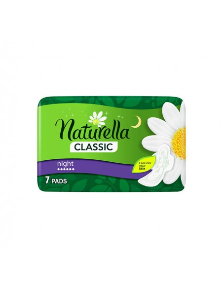 NATURELLA CLASSIC Podpaski ze skrzydełkami CAMOMILE, 7 szt