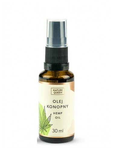 NATURE QUEEN olej konopny, 30 ml