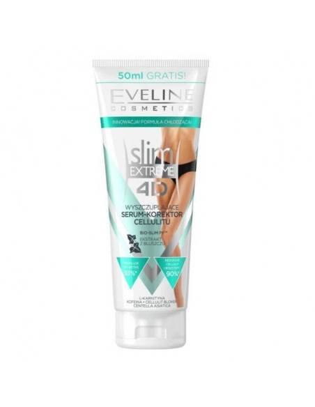 EVELINE SLIM EXTREME 4D Serum WYSZCZUPLAJĄCE KOREKTOR CELLULITU , 250 ml
