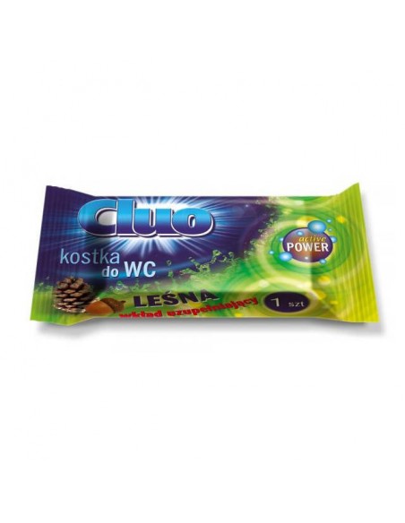 CLUO Kostka do WC zapach LEŚNY WKŁAD, 40 g